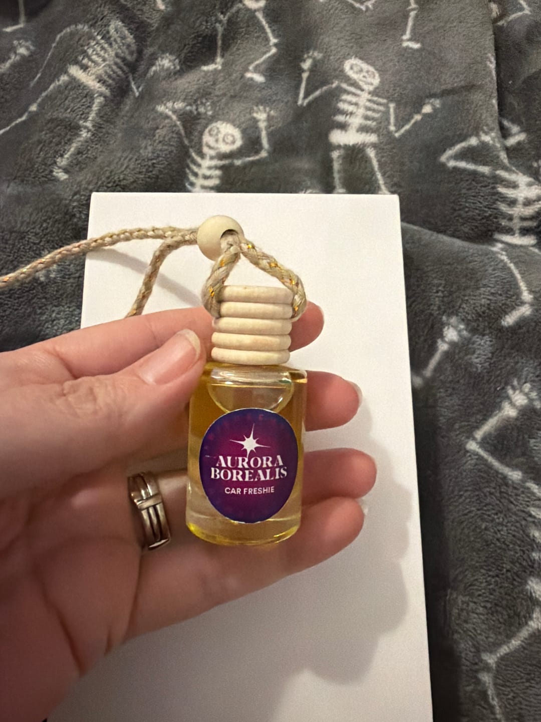 Customer photo review of Aurora Borealis Car Freshie