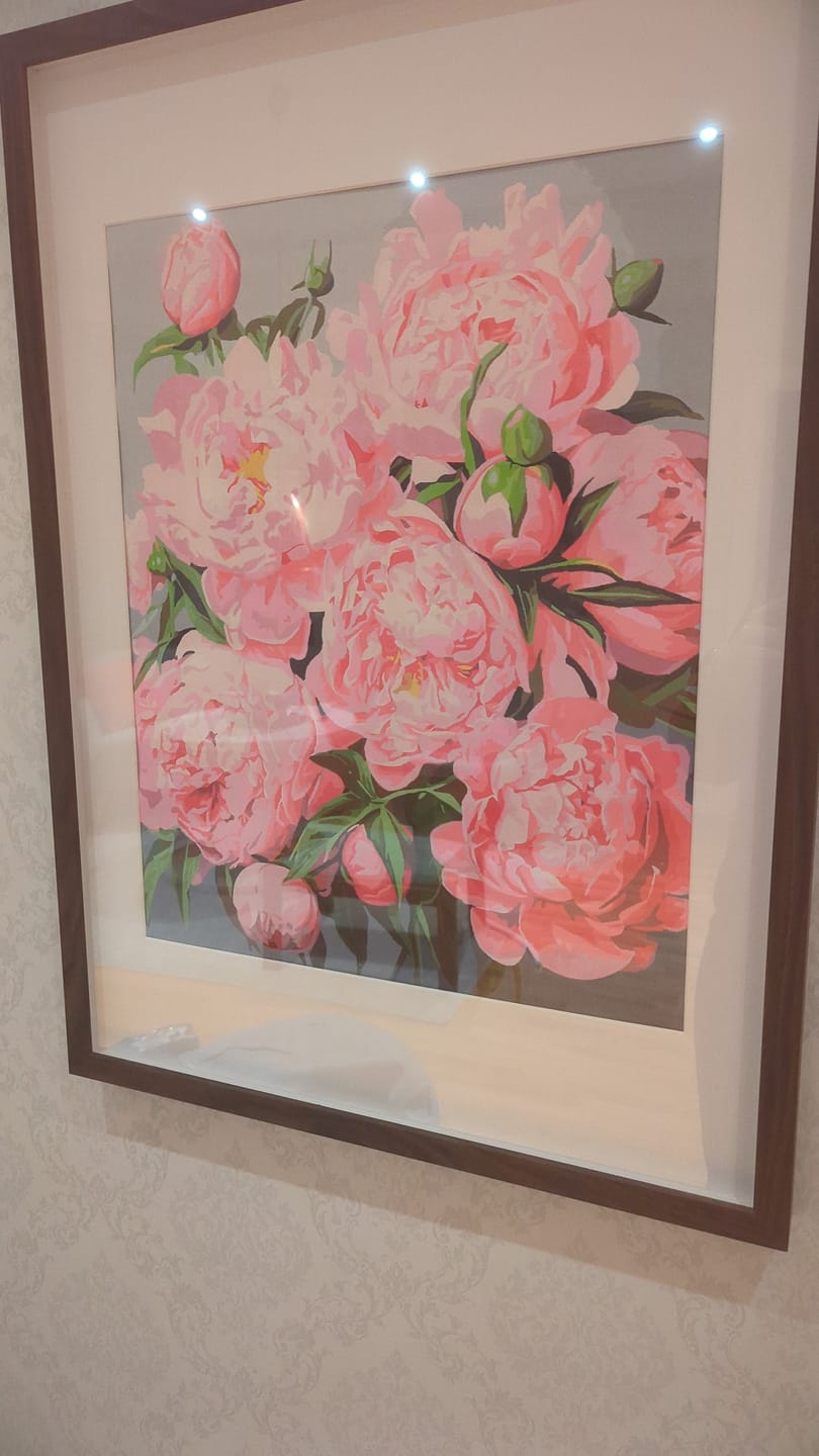 Customer photo review of Pink Peony Perfection