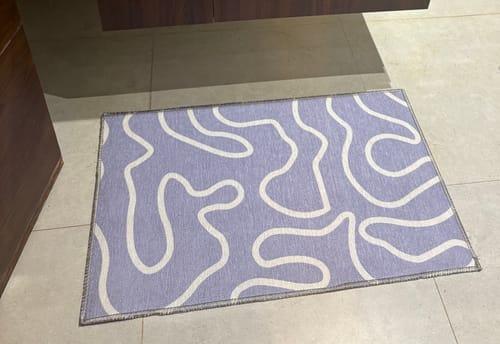 Customer photo review of Refola- Printed Bath Mat