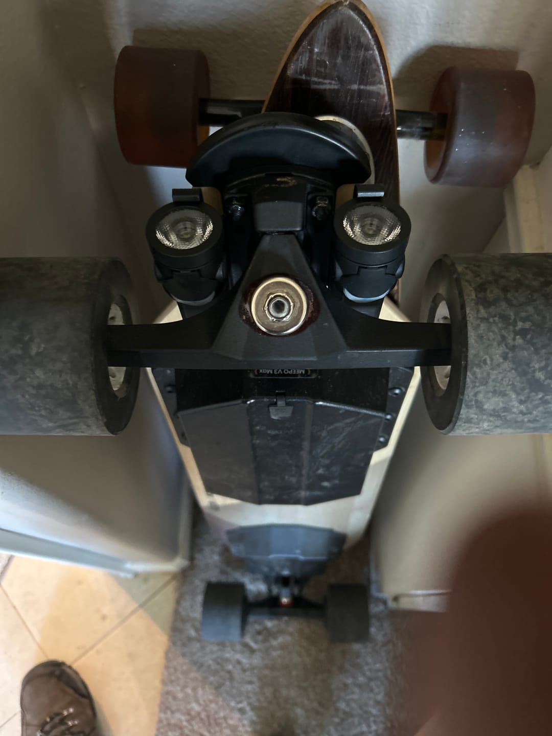 Customer photo review of Shredlights SL-1000+ Skateboard Headlights