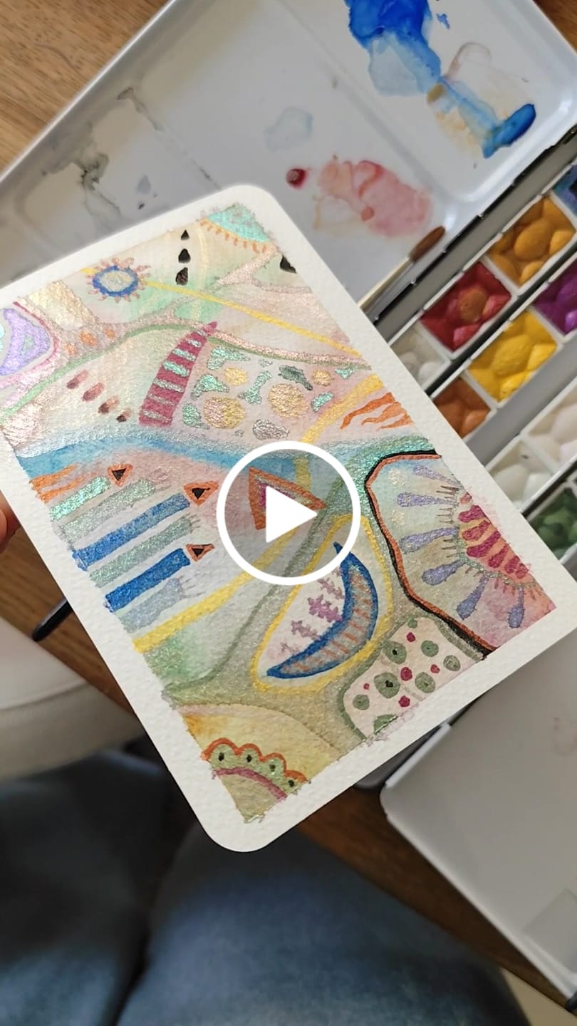 Customer video review of The Luminous Treasury Box - 28 COLORS BUNDLE- (4 COLOR SHIFTERS, 24 SHIMMER COLORS)