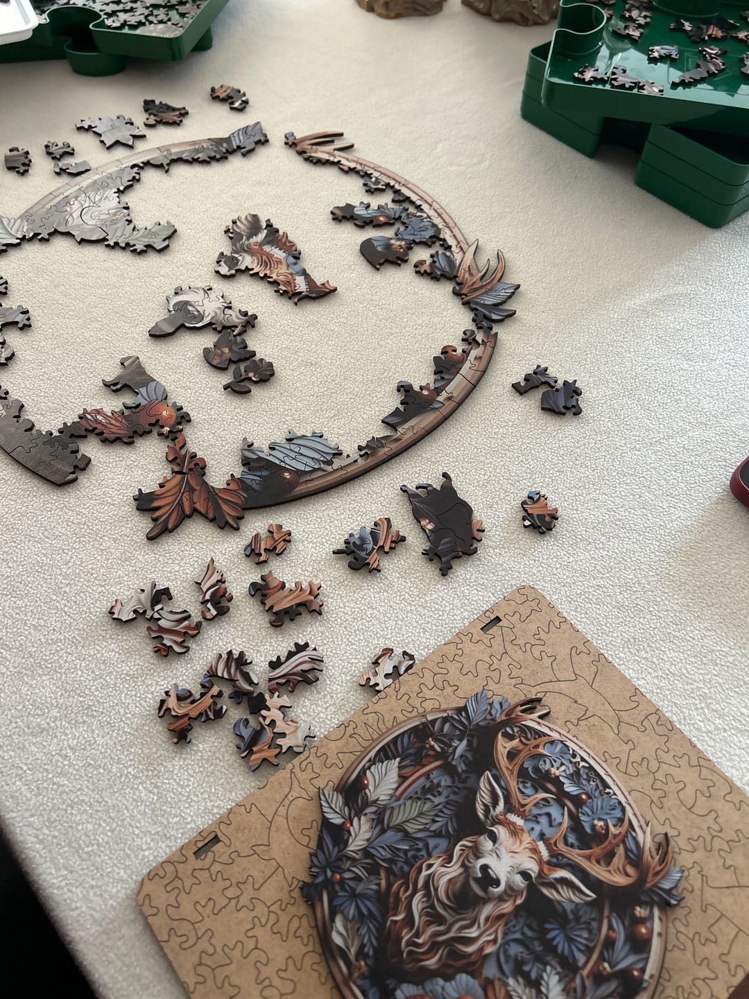 Customer photo review of Geyik V2 - Ahşap Puzzle
