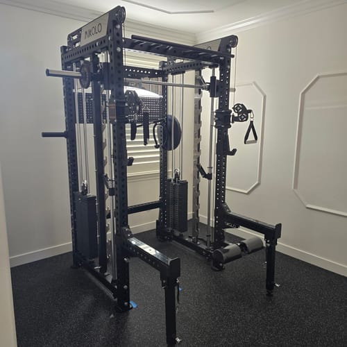 Customer photo review of ANUBIS™ Add-On Weight Stack Kit - 120 lb