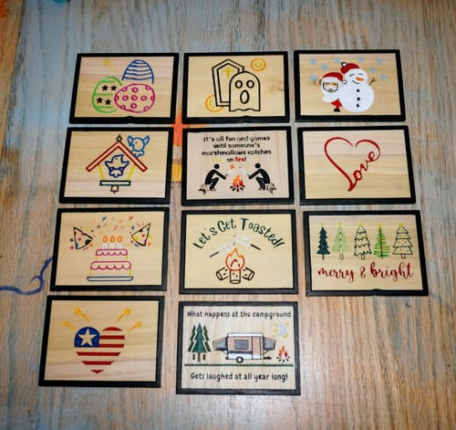 Customer photo review of 30 Deg V-Groove - 3-Flute - 1/4 Shank - VSC30