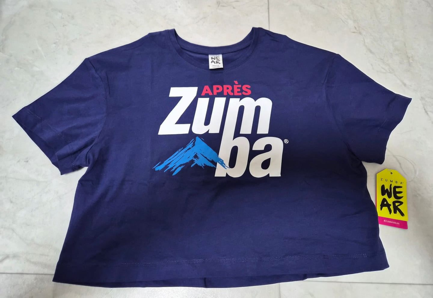 Customer photo review of Apres Zumba Crew Neck Crop Top