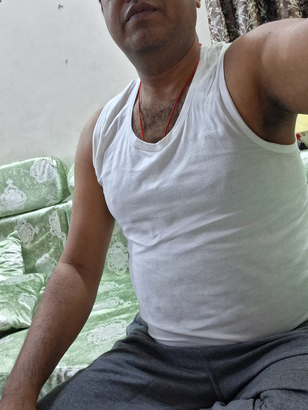 Customer photo review of Kings RNBS - 100% Cotton White Vest For Mens Combo (Pack of 5) | Uathayam