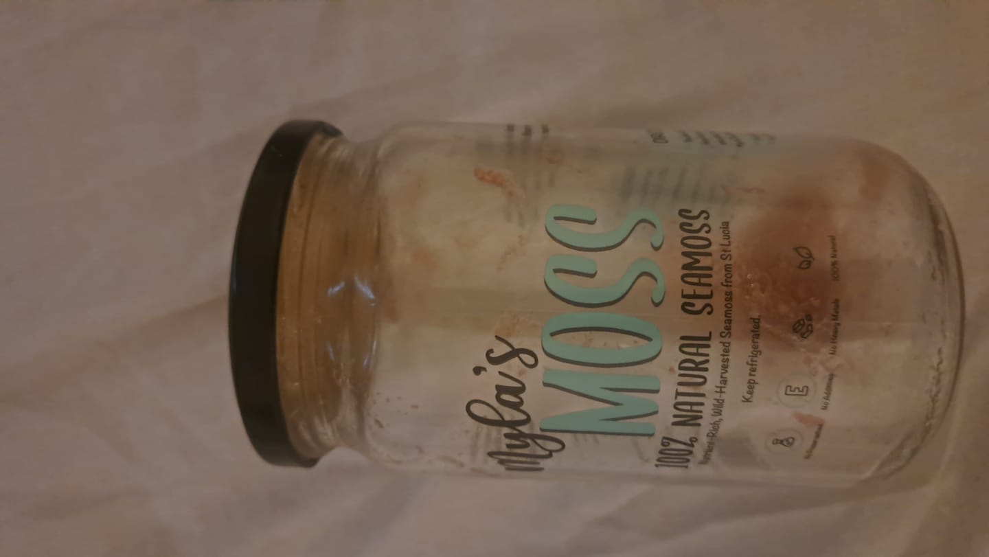 Customer photo review of PURPLE SEAMOSS GEL 720ML *LIMITED EDITION*