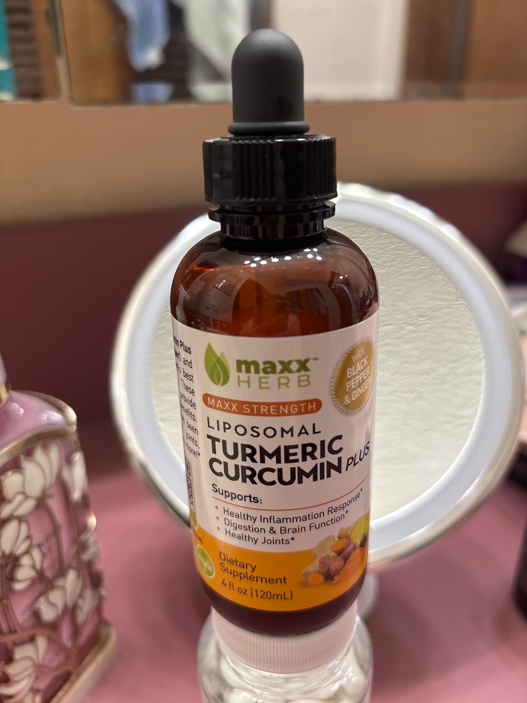 Customer photo review of Turmeric Curcumin Extract - Liposomal, Black Pepper & Ginger