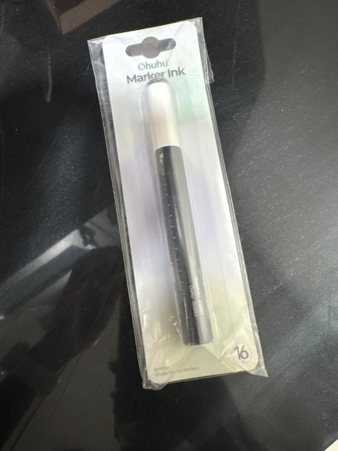 Customer photo review of Ohuhu Marker Ink YGY11 / WG150 / WG01 Refill for Alcohol marker