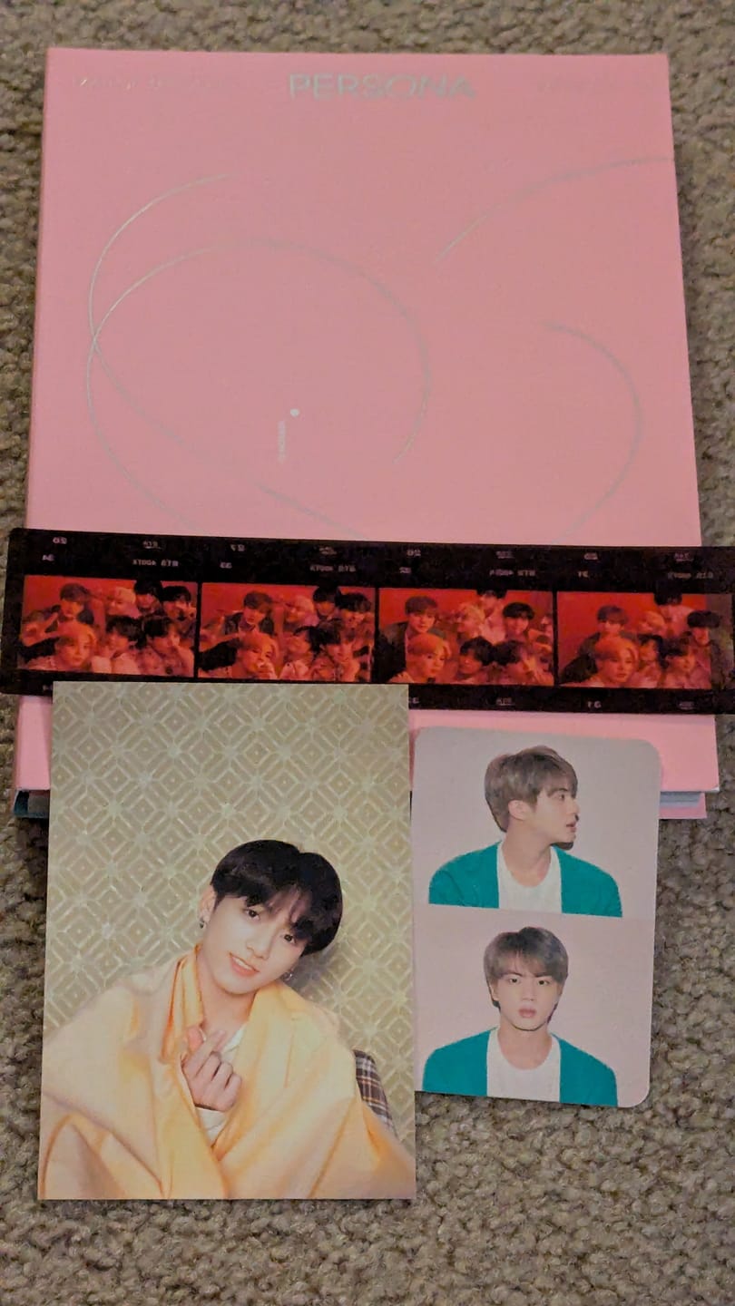 Customer photo review of BTS - 6TH MINI ALBUM MAP OF THE SOUL PERSONA