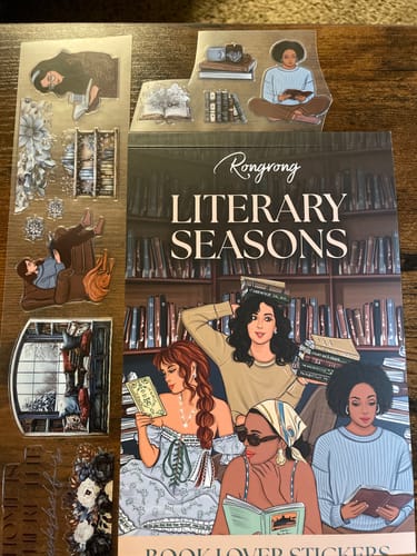 Customer photo review of LITERARY SEASON SCRAPBOOKING BOX