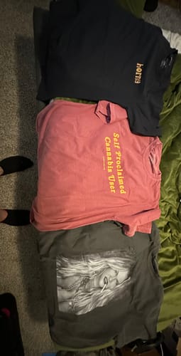 Customer photo review of S.P.C.U. T-Shirt