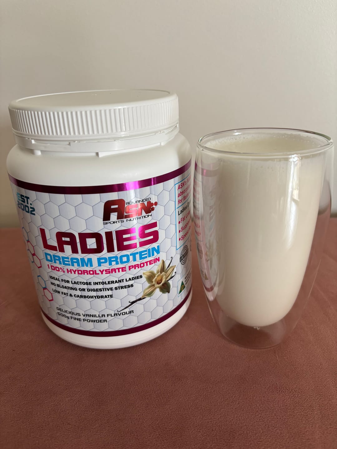 Customer photo review of Ladies Dream Protein for Health & Fitness Goals