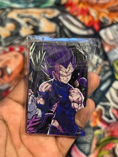 Customer photo review of Cold Blooded Warrior Plexi Glass Acrylic Backed Metal Wallet