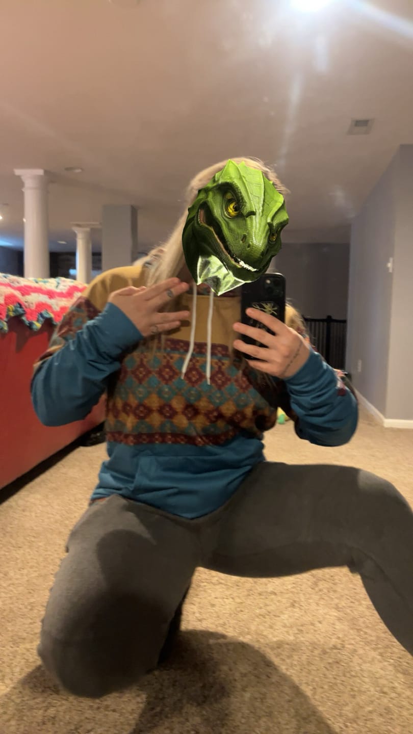 Customer photo review of TS Holiday Hoodie