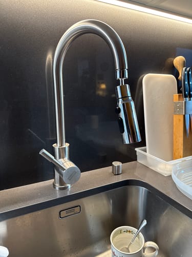 Customer photo review of Universeller Wasserhahn Aufsatz