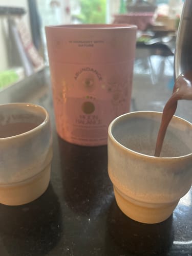 Customer photo review of Moon Balance Ceremonial Cacao Blend - Tin 300g