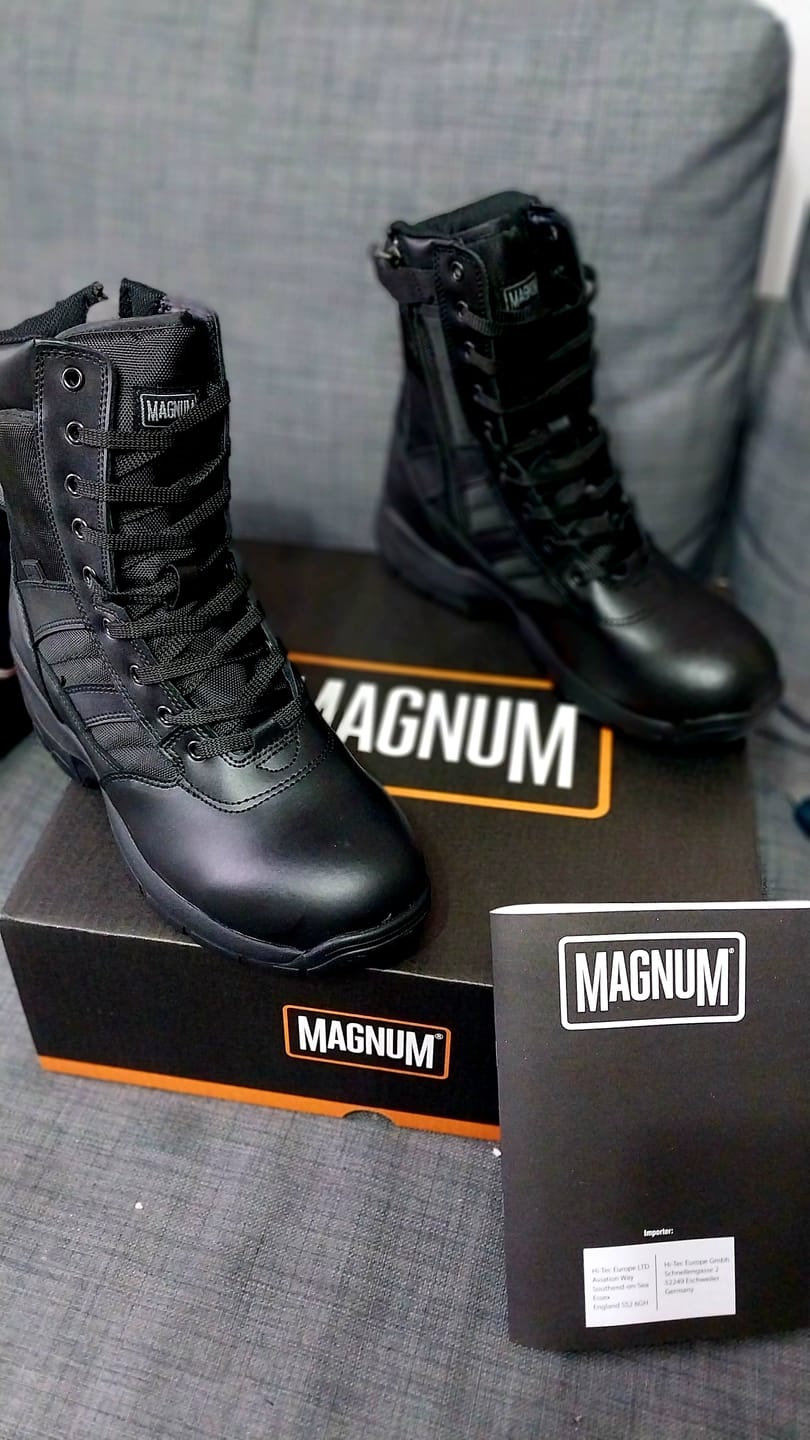 Customer photo review of Panther 8.0 Side-Zip Uniform Boots