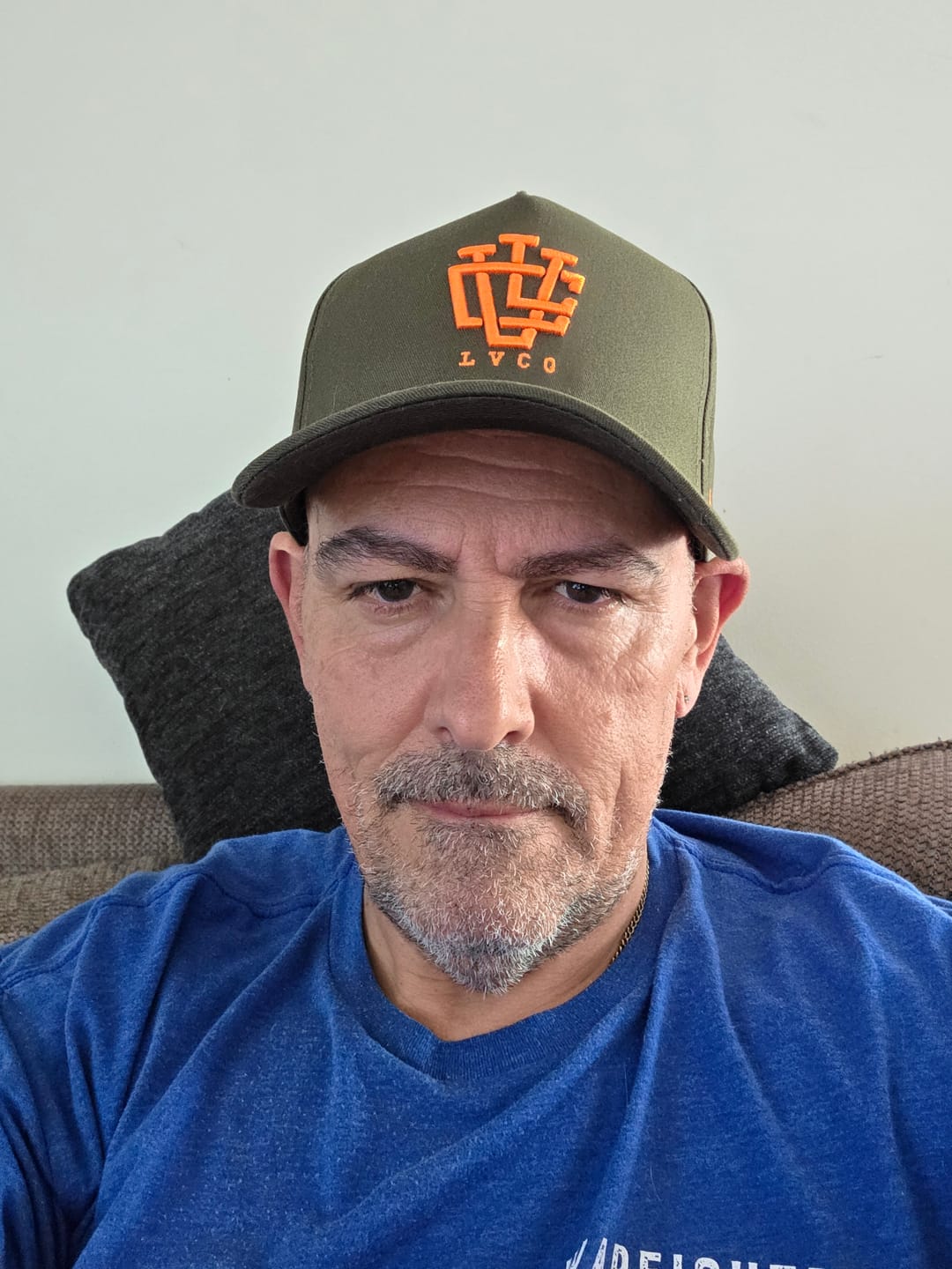 Customer photo review of LVCO "Khaki Blaze" A-Frame Snapback