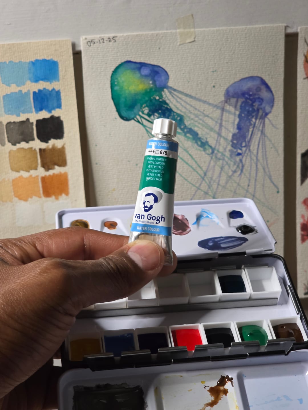 Customer photo review of Van Gogh - Acuarela en Tubo 10 ml
