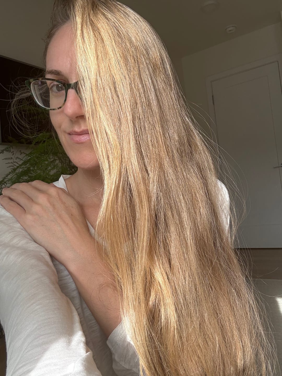 Customer photo review of Anti-Dandruff Shampoo Bar with Essential Oil | Tea Tree