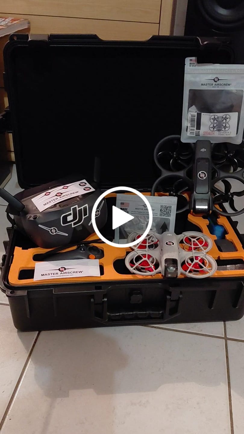 Customer video review of DJI Neo STEALTH Upgrade Propellers - x4 Red