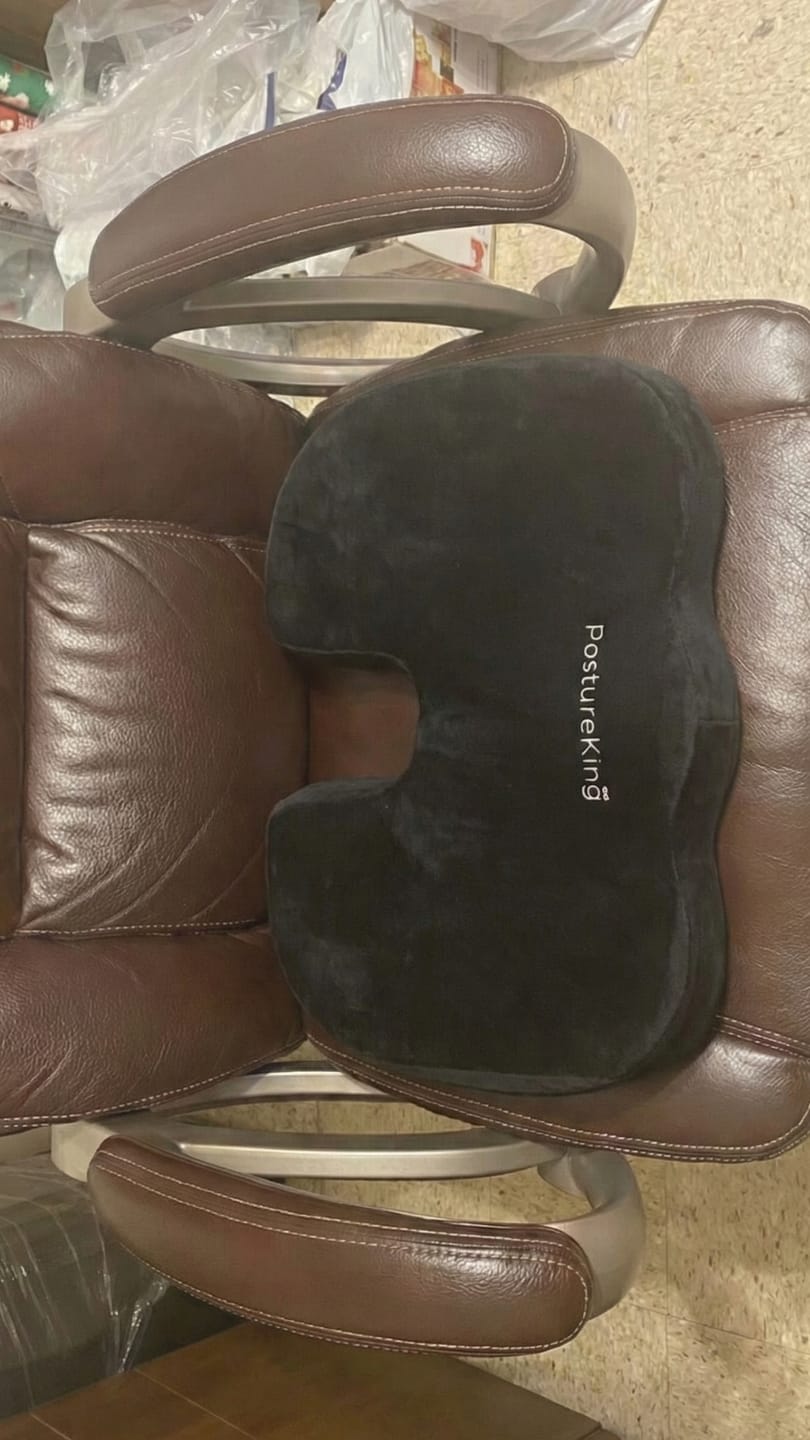 Customer photo review of Royal Gel Seat Cushion