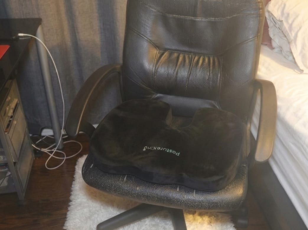 Customer photo review of Royal Gel Seat Cushion