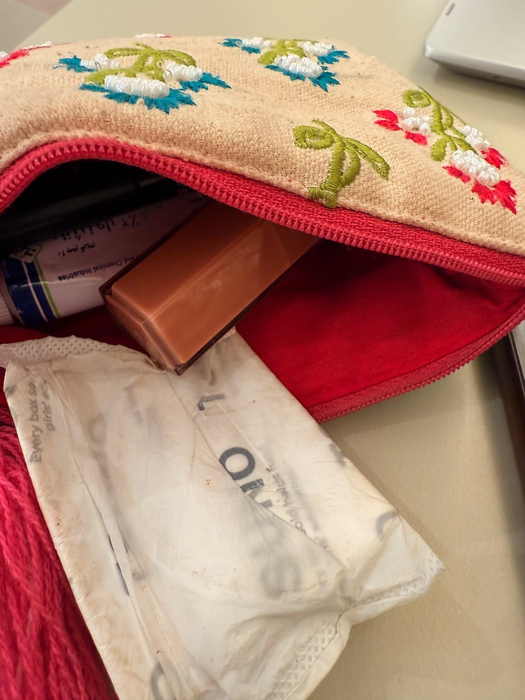 Customer photo review of TSUNO Long Panty Liners