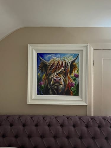 Customer photo review of Arnie By Susan B Leigh (Original Artwork)