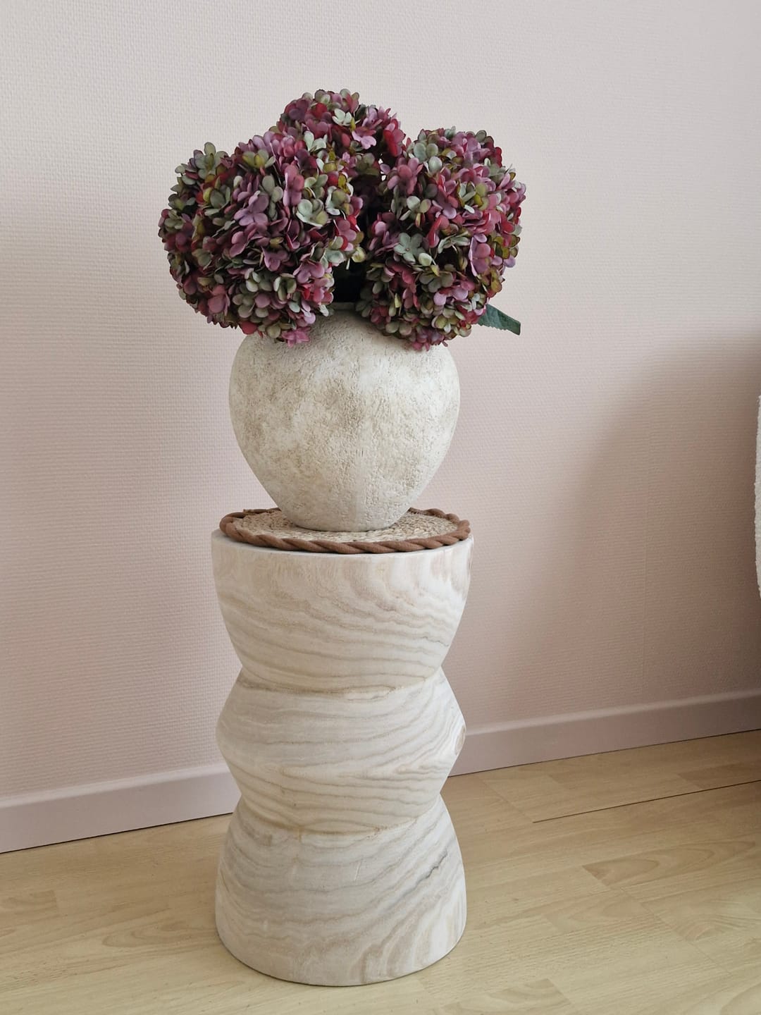 Customer photo review of Grote Zijden Hortensia - Paars