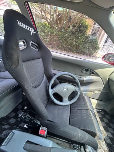 Customer photo review of VOSTA Seat Base Adapter - HONDA CIVIC/CRX EK/EG (Driver or Passenger)