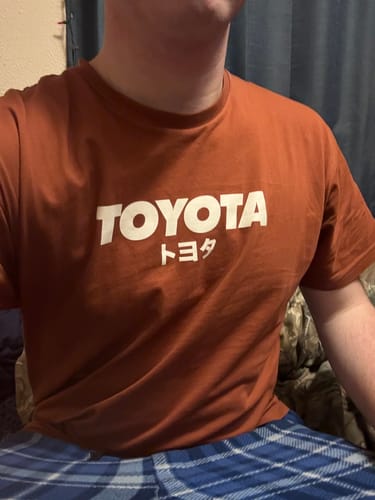 Customer photo review of JDM Toyota T Shirt- Clay