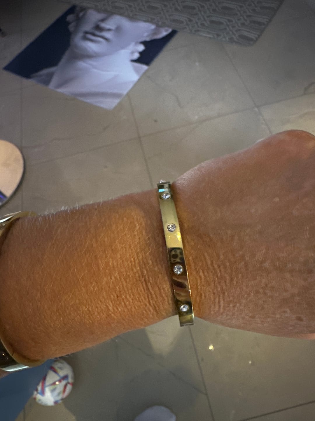 Customer photo review of Eternity Bangle Classic