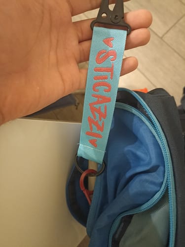 Customer photo review of Portachiavi + Stampina STICAZZ*