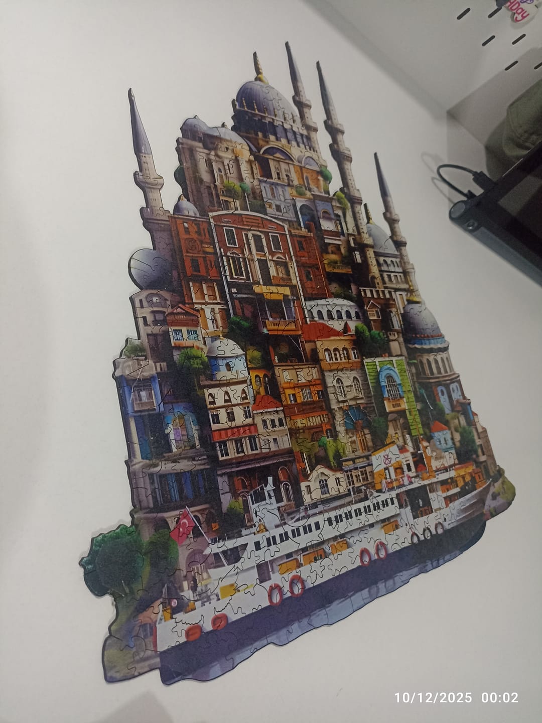 Customer photo review of İstanbul360  - Ahşap Puzzle