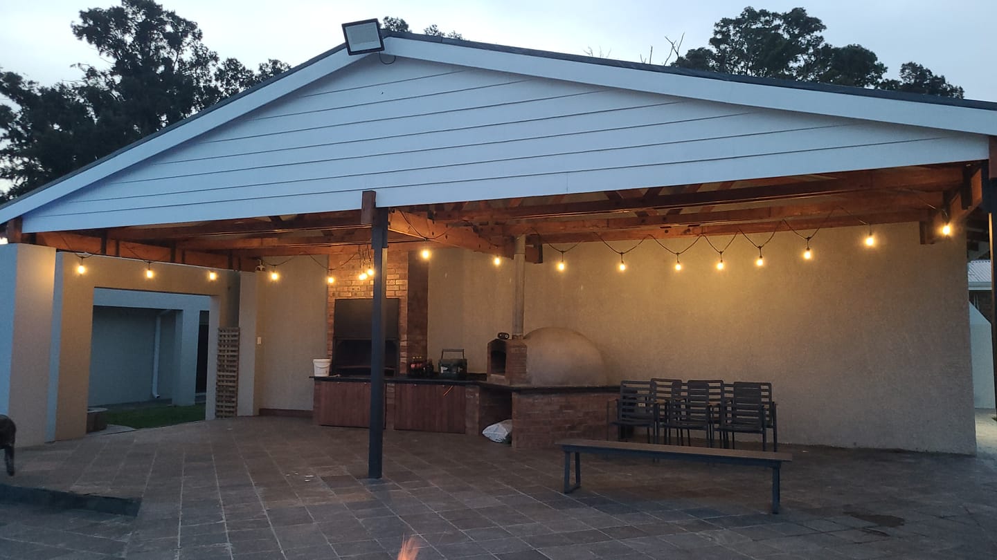 Customer photo review of Plug-In Festoon Bulb String Lights