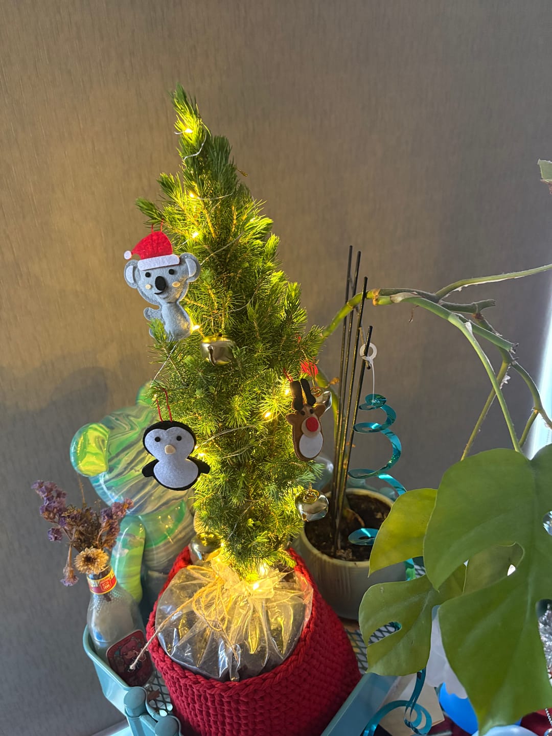 Customer photo review of Tiny Christmas Tree