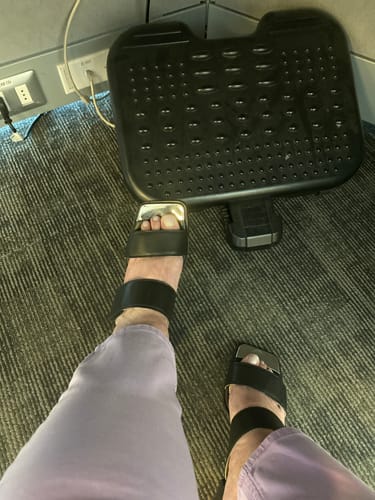 Customer photo review of SANDALIA DOLLY NEGRO 5133