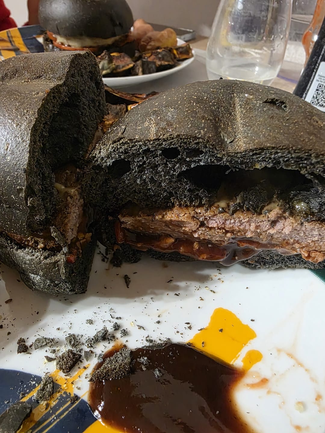 Customer photo review of Buns "Carbone vegetale"