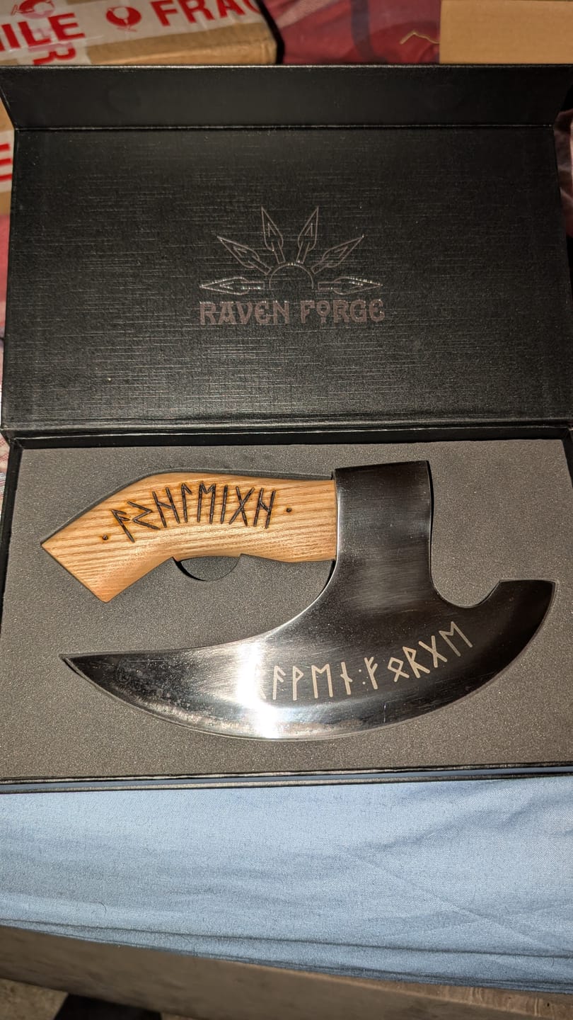 Customer photo review of The Original Pizza Axe