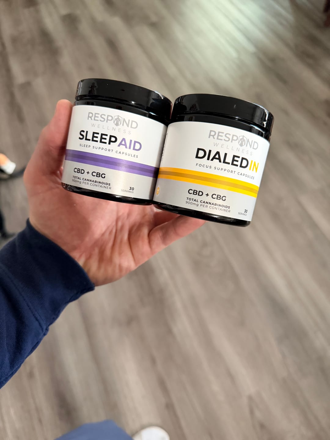 Customer photo review of Sleep Aid Capsules