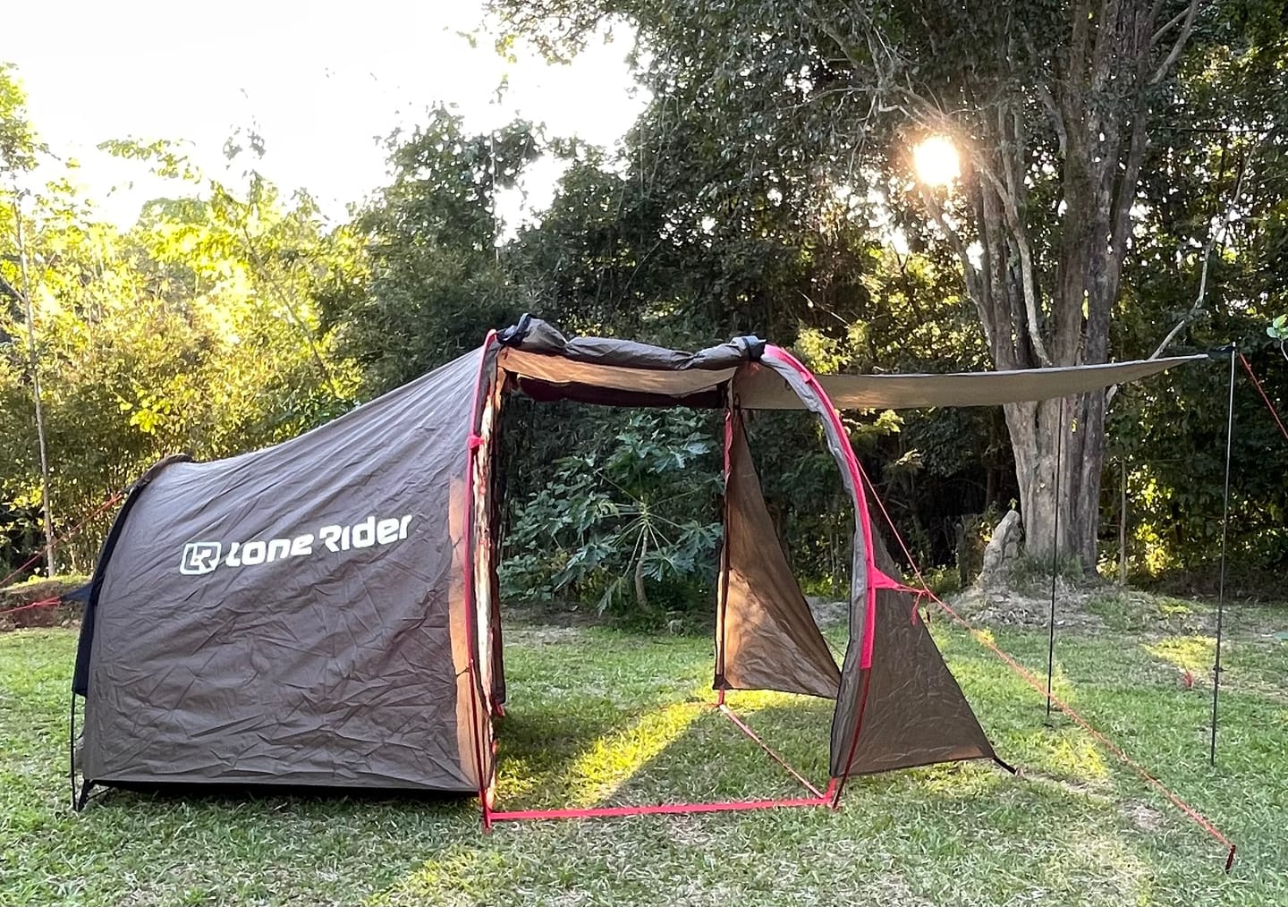 Customer photo review of MotoTent Awning Kit
