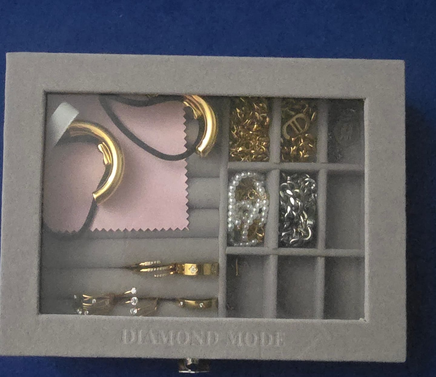 Customer photo review of Haargummi mit Schmuck | 18K vergoldet