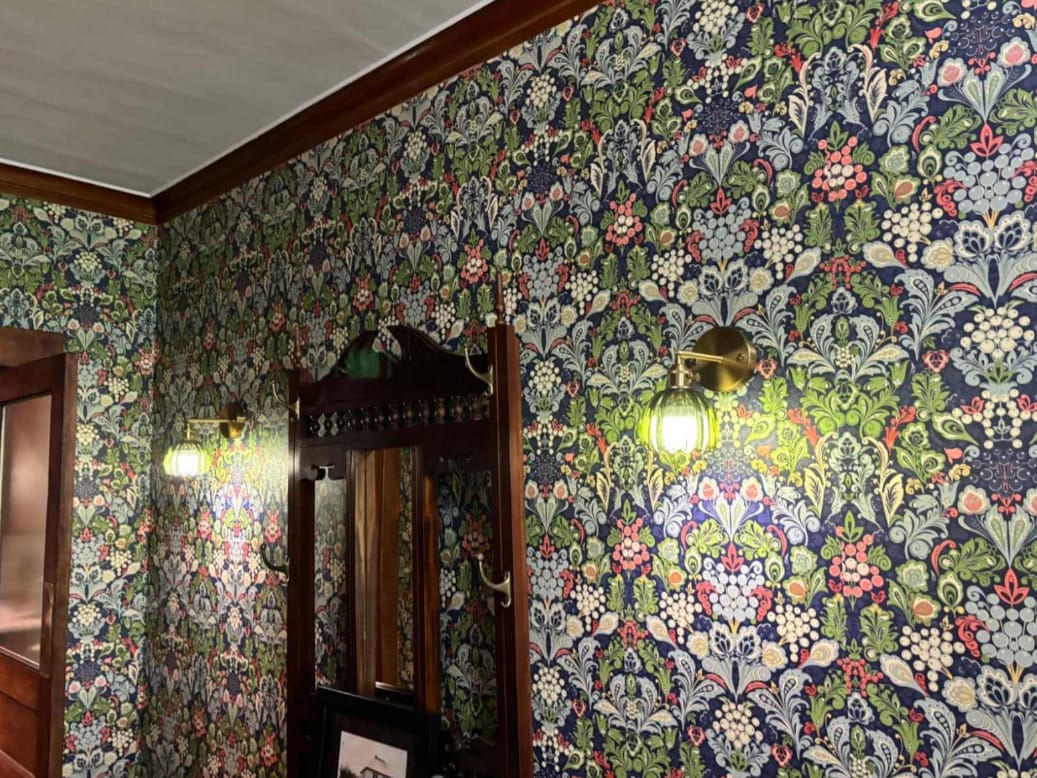 Customer photo review of Vintage TulipGlow Wandleuchte | Blüten-Design