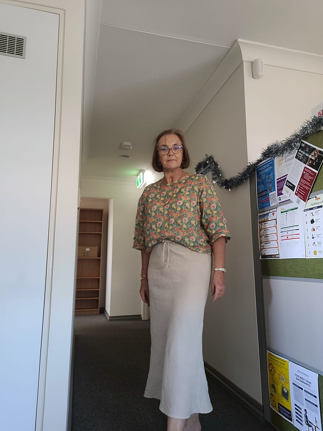 Customer photo review of Anna Maxi Skirt