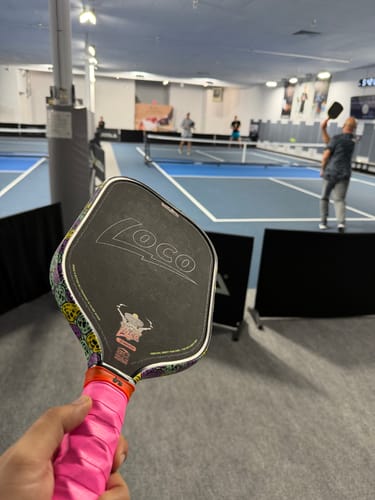Customer photo review of The Loco 16mm Pickleball Paddle- Elongated