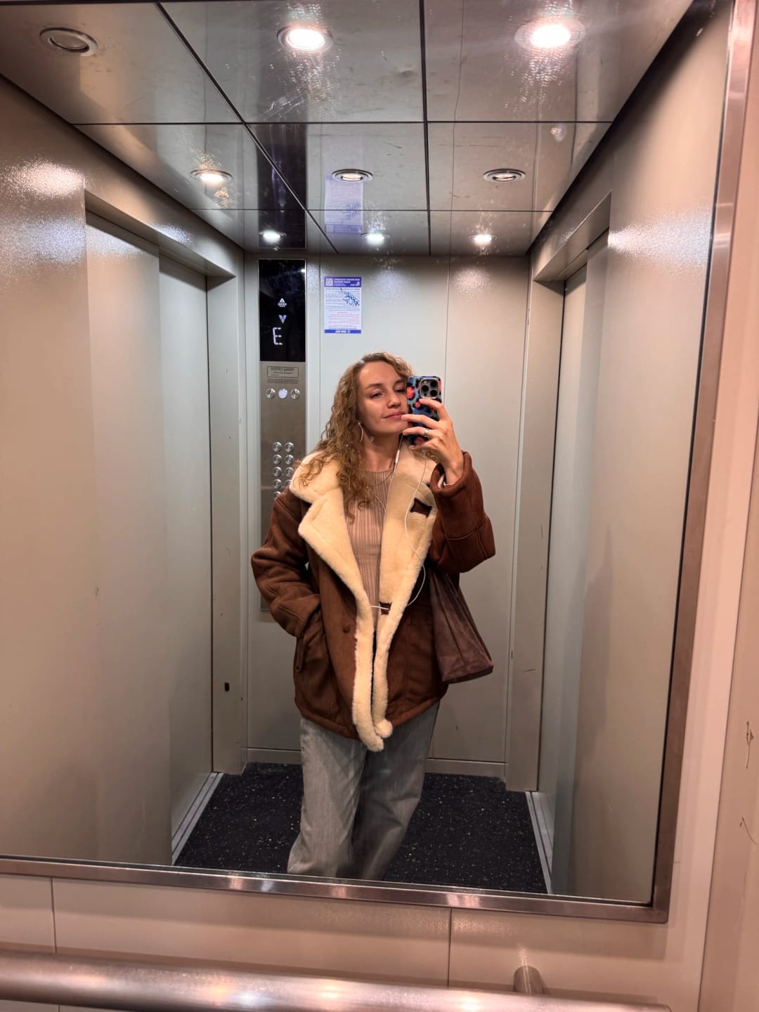 Customer photo review of Laura Faux Leather Jacket