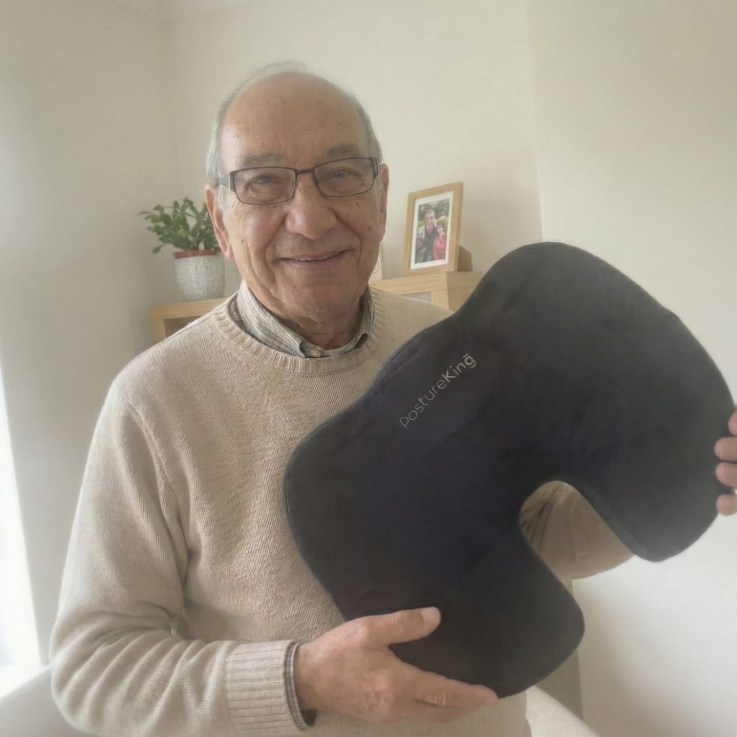 Customer photo review of Royal Gel Seat Cushion