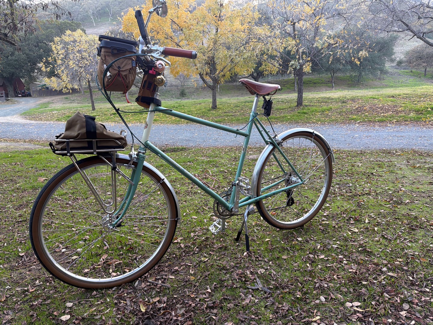 Customer photo review of The Big Handlebar Bag